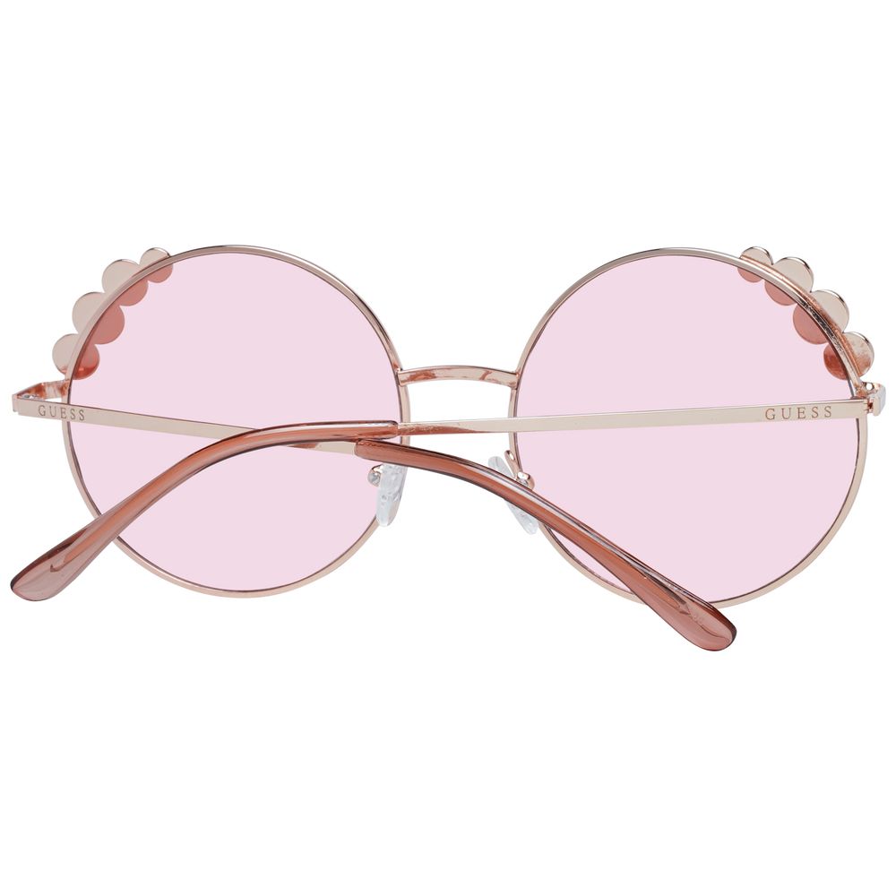 Дамски слънчеви очила Women’s metal sunglasses Guess GF0355 28T Rose Gold back view