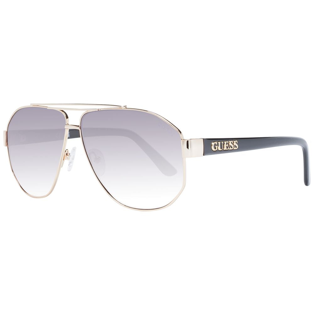 Дамски слънчеви очила Women’s metal sunglasses Guess GF6145 32B Golden