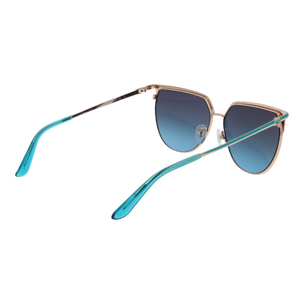 Дамски слънчеви очила Women’s metal sunglasses Guess GU00132 92W angled view