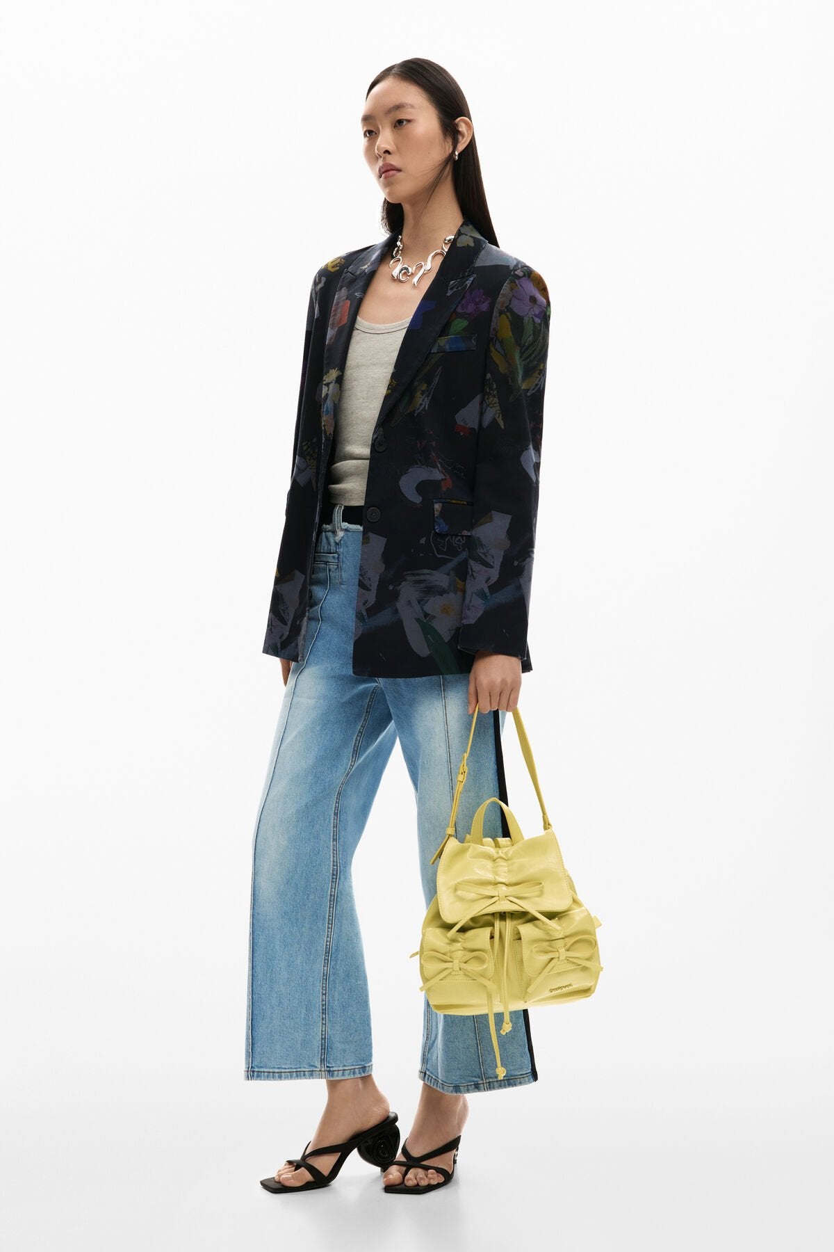 Дамска раница Women’s rucksack Desigual
26SAKP10 4013 Yellow head to toe view