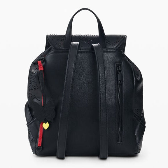 Дамска чанта Women’s rucksack Desigual 26SAKP30 2000 Black back view