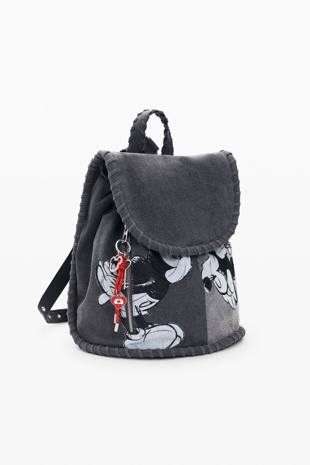 Дамска раница Women’s rucksack Desigual Mickey Mouse™ 26SAKD01 2060 Gray angled view