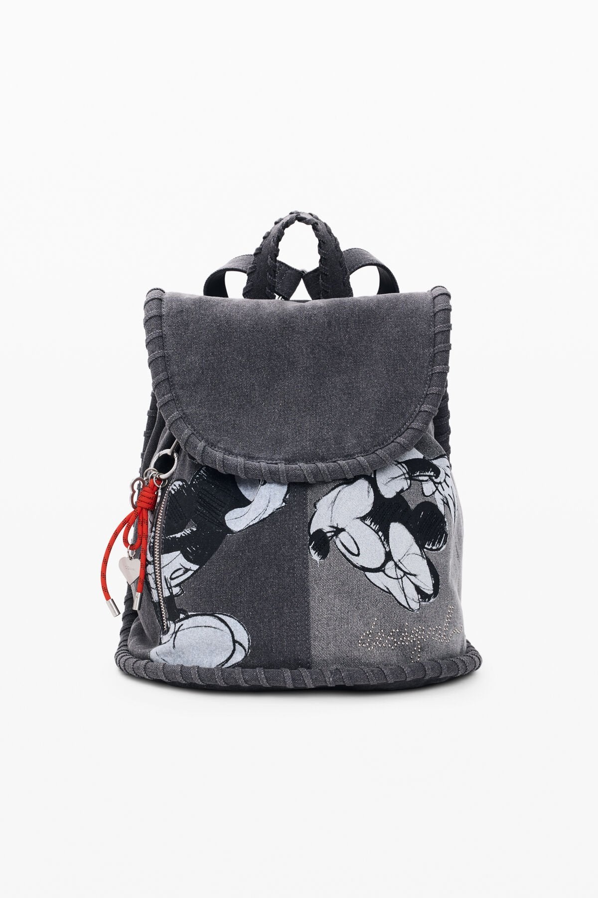 Дамска раница Women’s rucksack Desigual Mickey Mouse™ 26SAKD01 2060 Gray front view