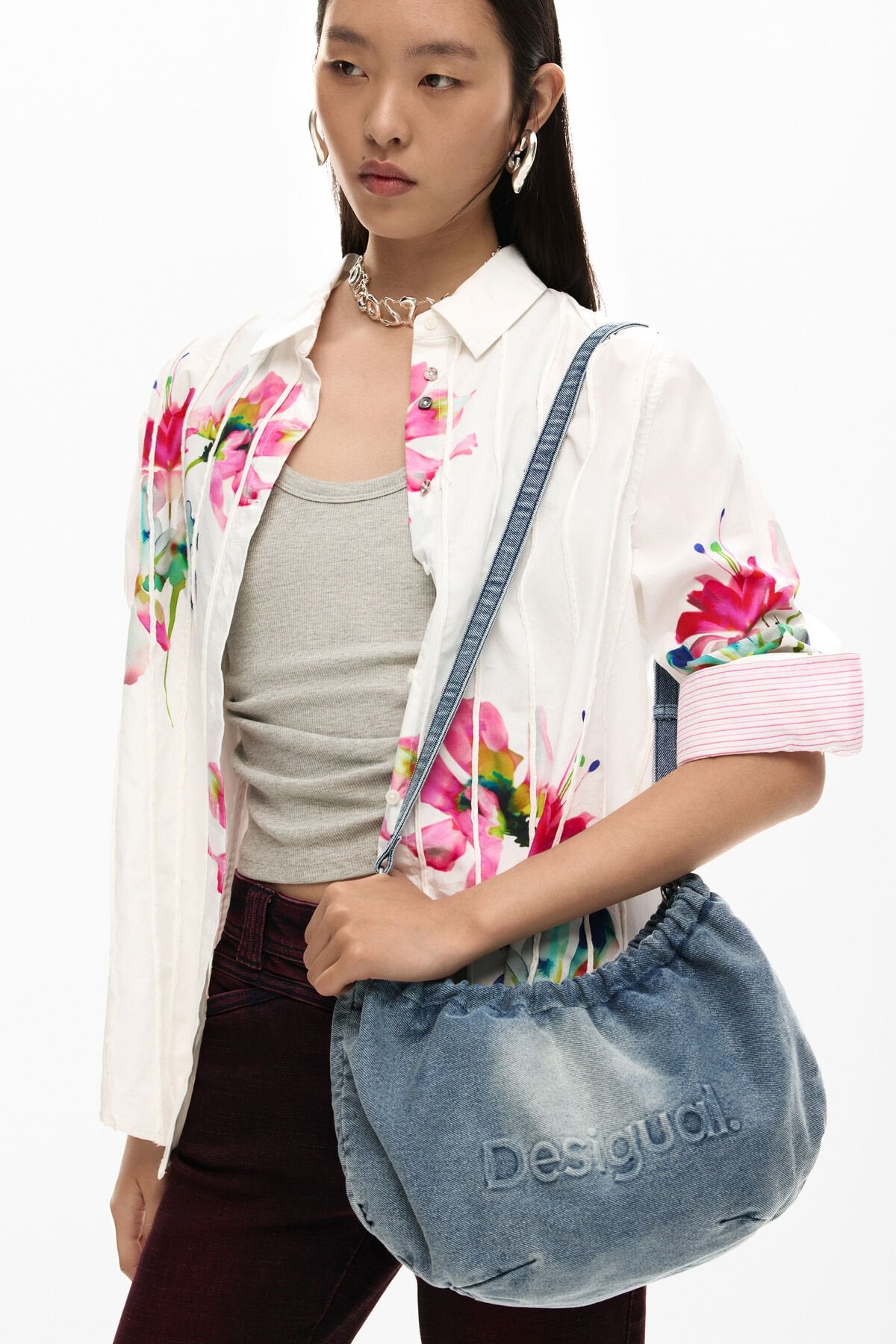 Дамска чанта Women’s shoulder bag Desigual
26SAXD05 5005 Denim Blue lifestyle blue