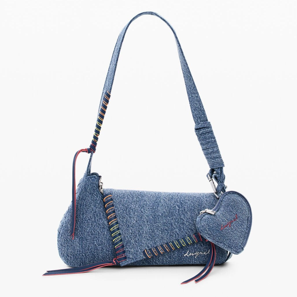Дамска чанта Women’s shoulder bag Desigual
26SAXD325005 Denim Blue front view