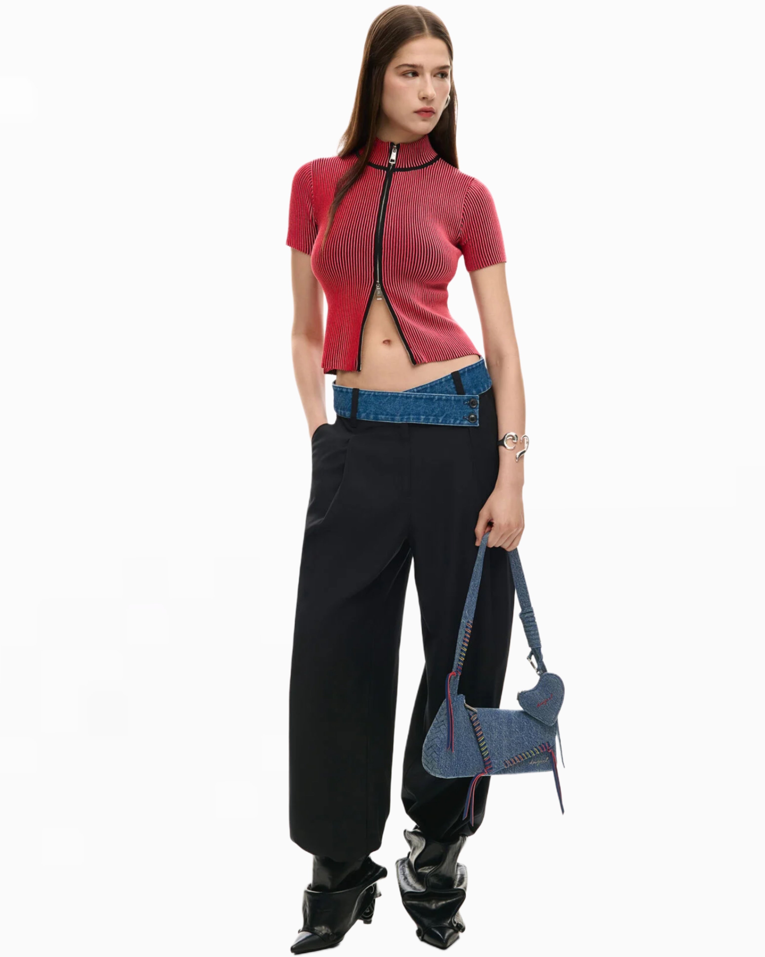 Дамска чанта Women’s shoulder bag Desigual
26SAXD325005 Denim Blue head to toe view