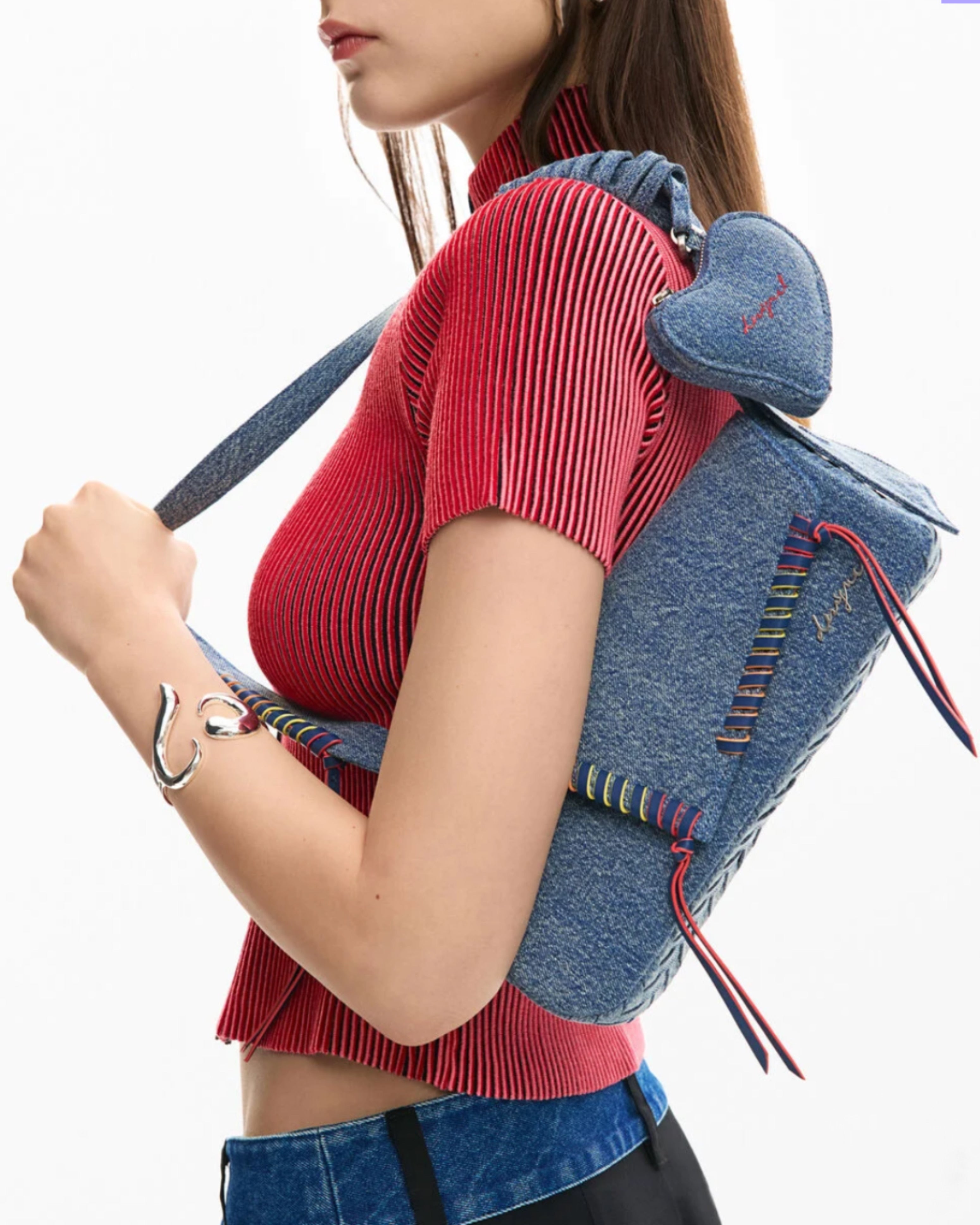 Дамска чанта Women’s shoulder bag Desigual
26SAXD325005 Denim Blue lifestyle view