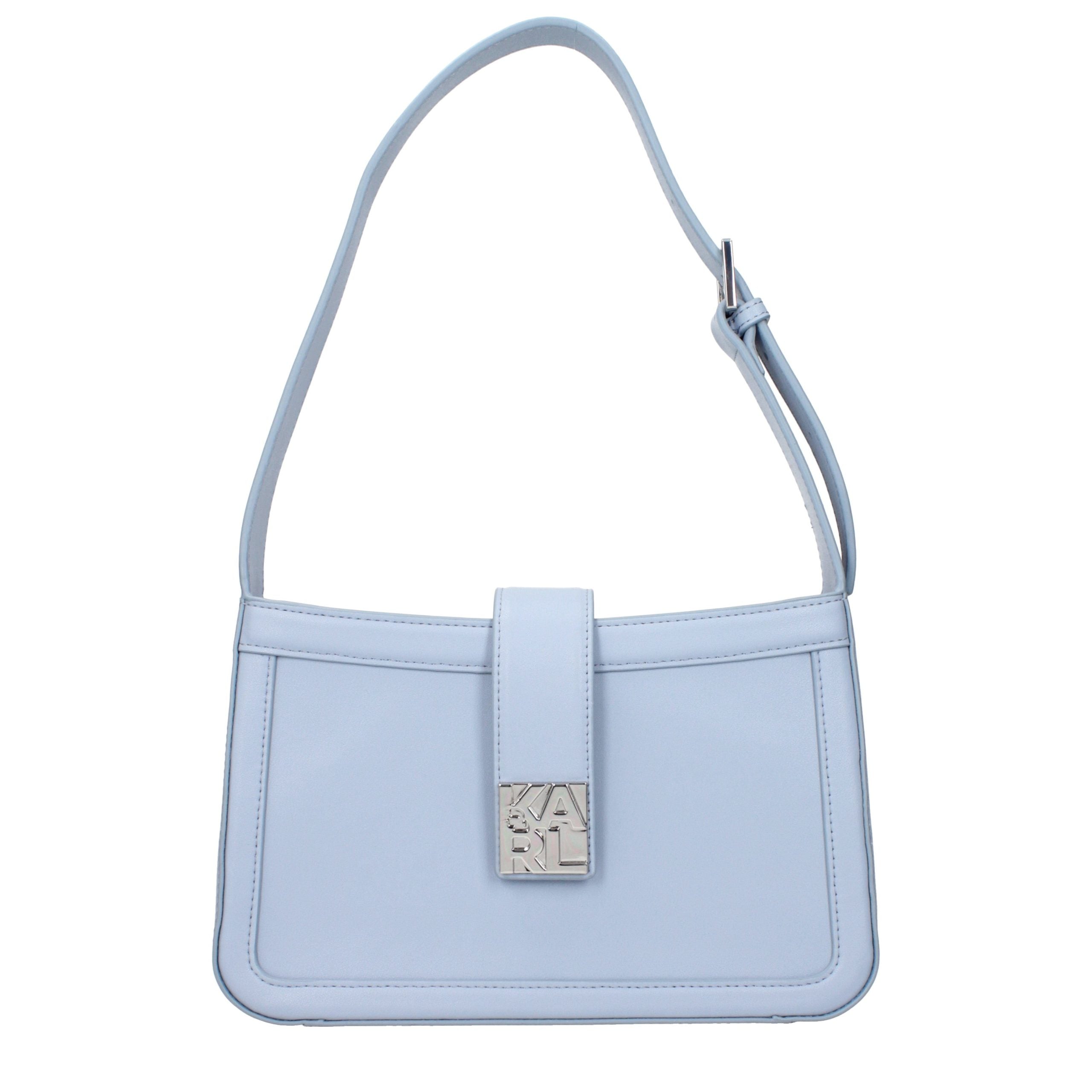 Дамска чанта Women’s shoulder bag Karl Lagerfeld BSW300031KZ Light Blue front view