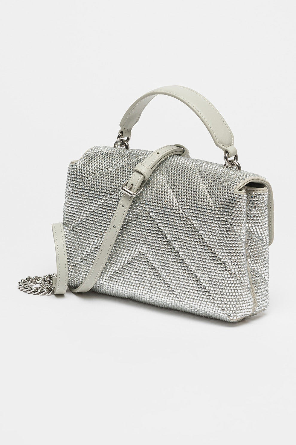 Дамска чанта Women’s shoulder bag Pinko
100044 A217 ZZFN Silver back view