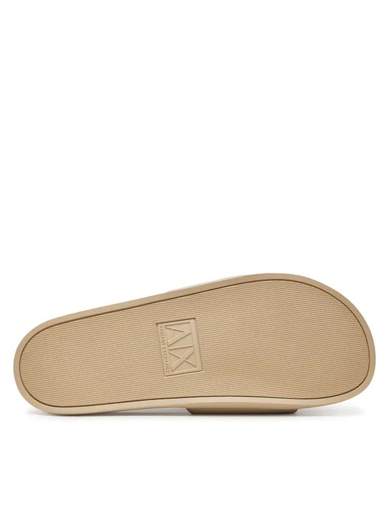 Дамски чехли Women’s slippers Armani Exchange XDP061 XV926 01819 Beige outsole view