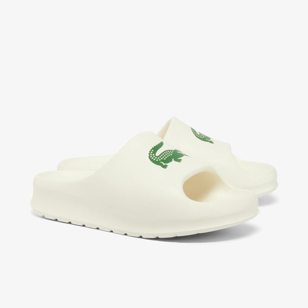 Дамски чехли Women’s slippers Lacoste Serve Slide 2.0 48CFA0022-1Y5 Off White / Dark Green
