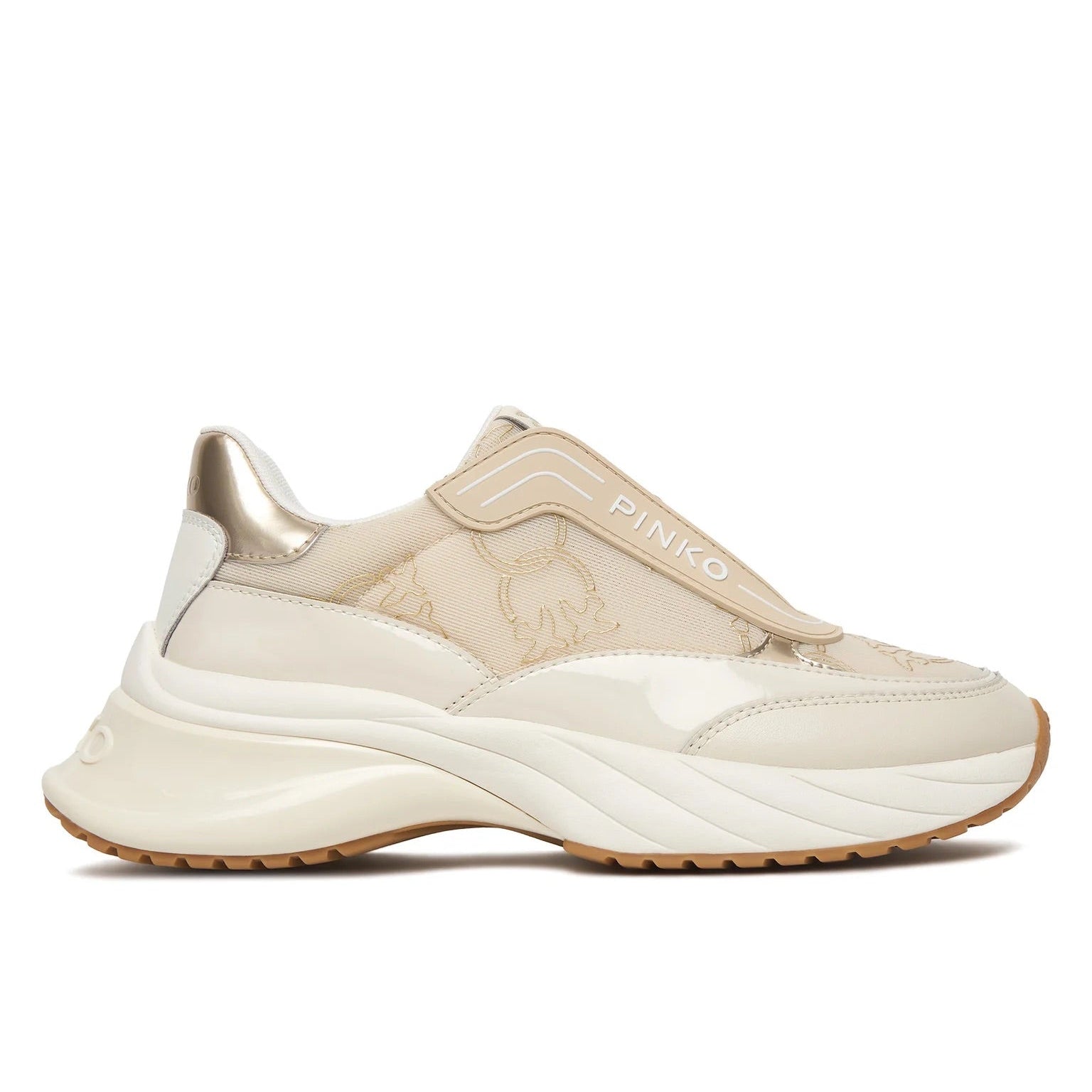 Дамски кецове Women’s sneakers PINKO Ariel 19
SS0097 P140 DY7 Beige lateral view