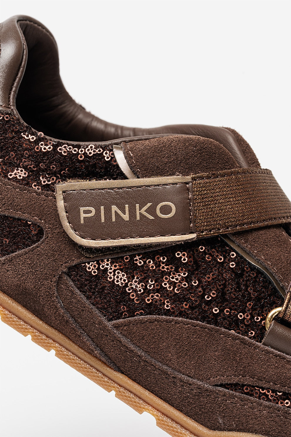 Дамски кецове Women’s sneakers Pinko Yulia 03
SS0213P169L72 Brown close up view