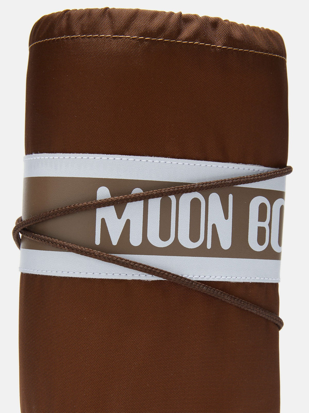 Дамски апрески Women’s snow boots MOON BOOT Icon Nylon 80D1400440 M005 Brown logo view