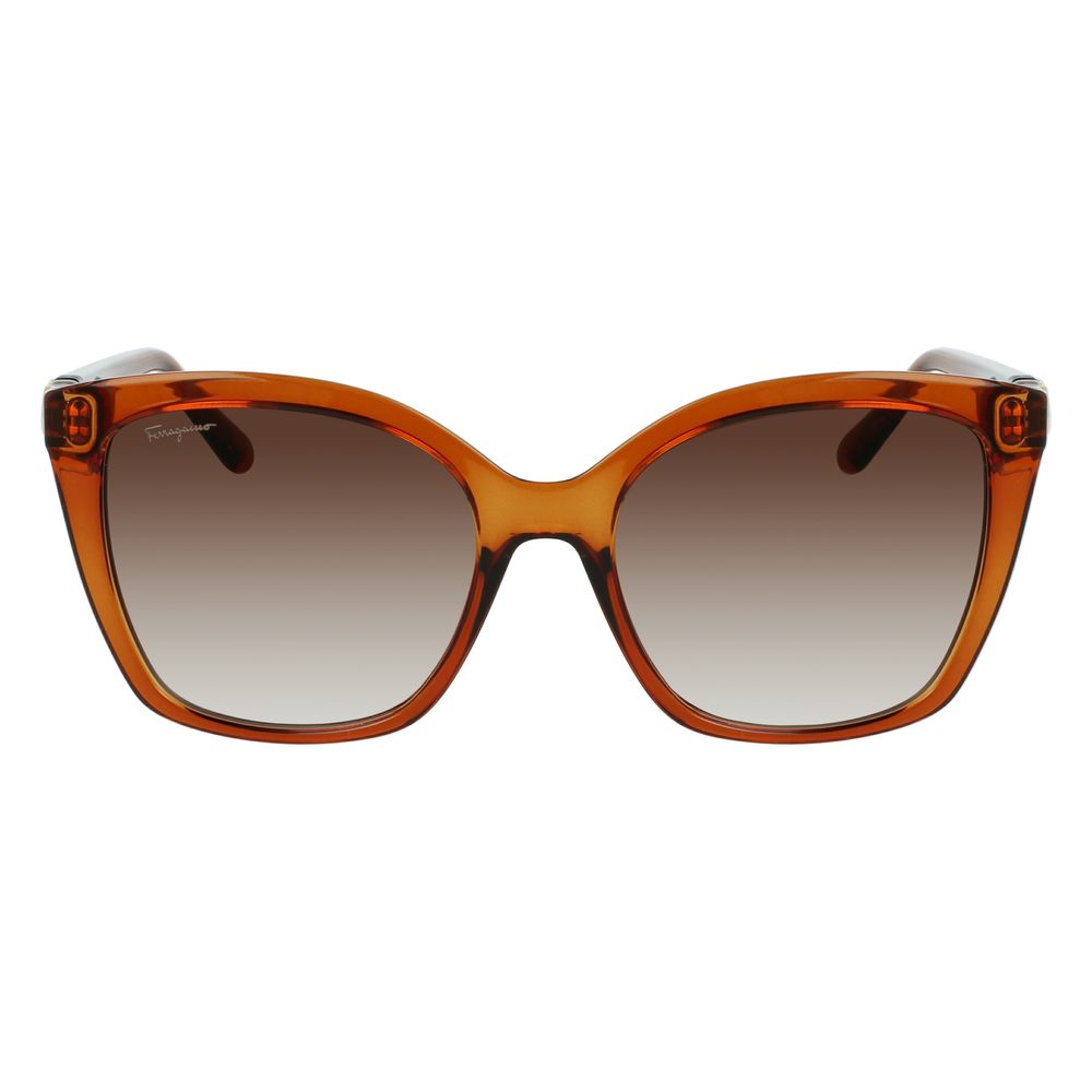 Дамски слънчеви очила Women’s sunglasses FERRAGAMO SF1026S 261 Brown front view