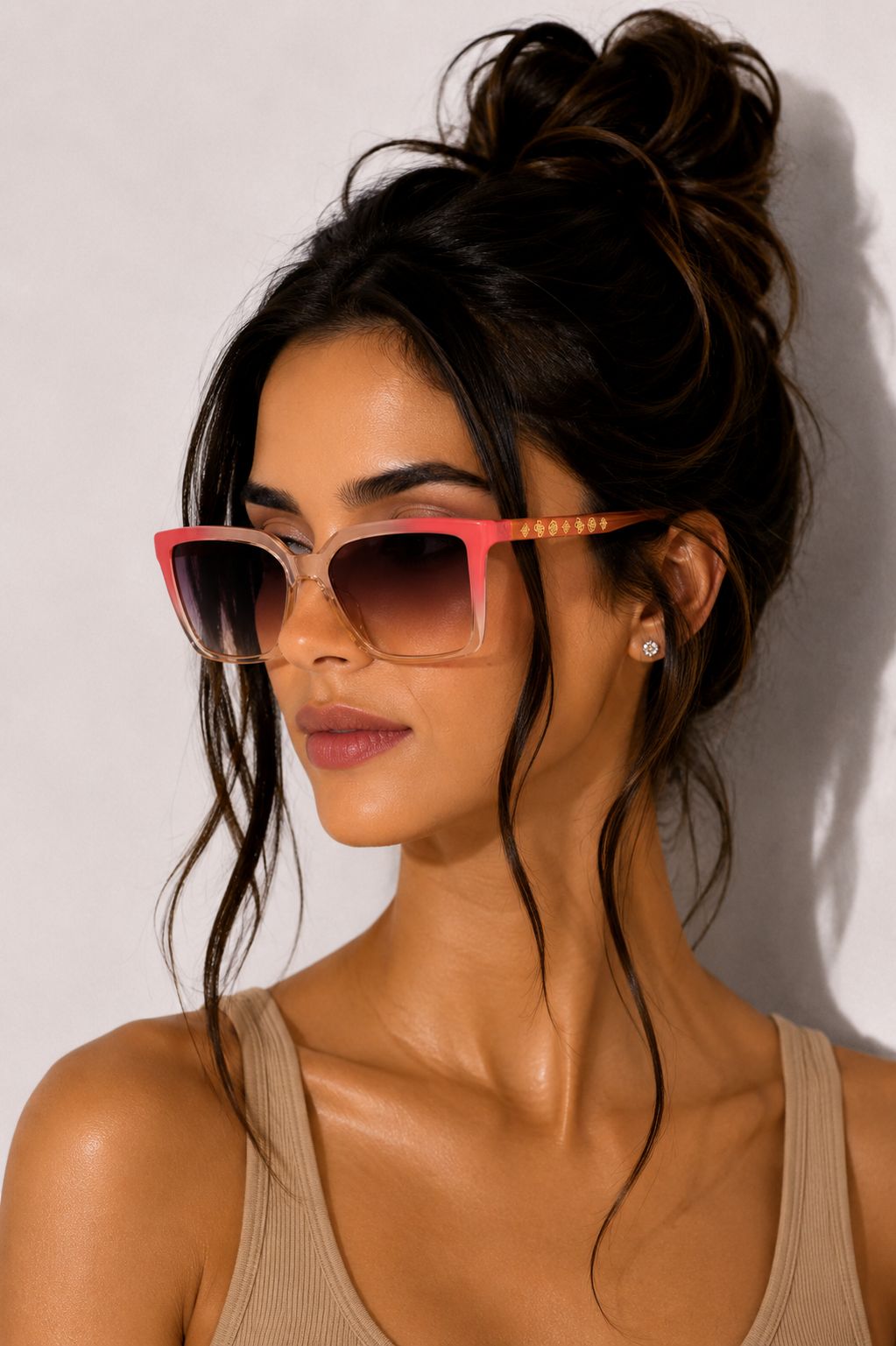 Дамски слънчеви очила Women’s sunglasses GUESS GU00099 74B Pink