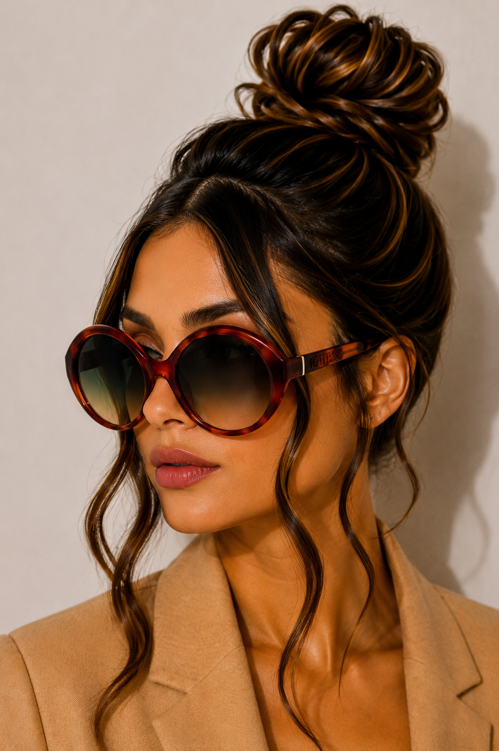 Дамски слънчеви очила Women’s sunglasses Guess GU00155 53P Brown