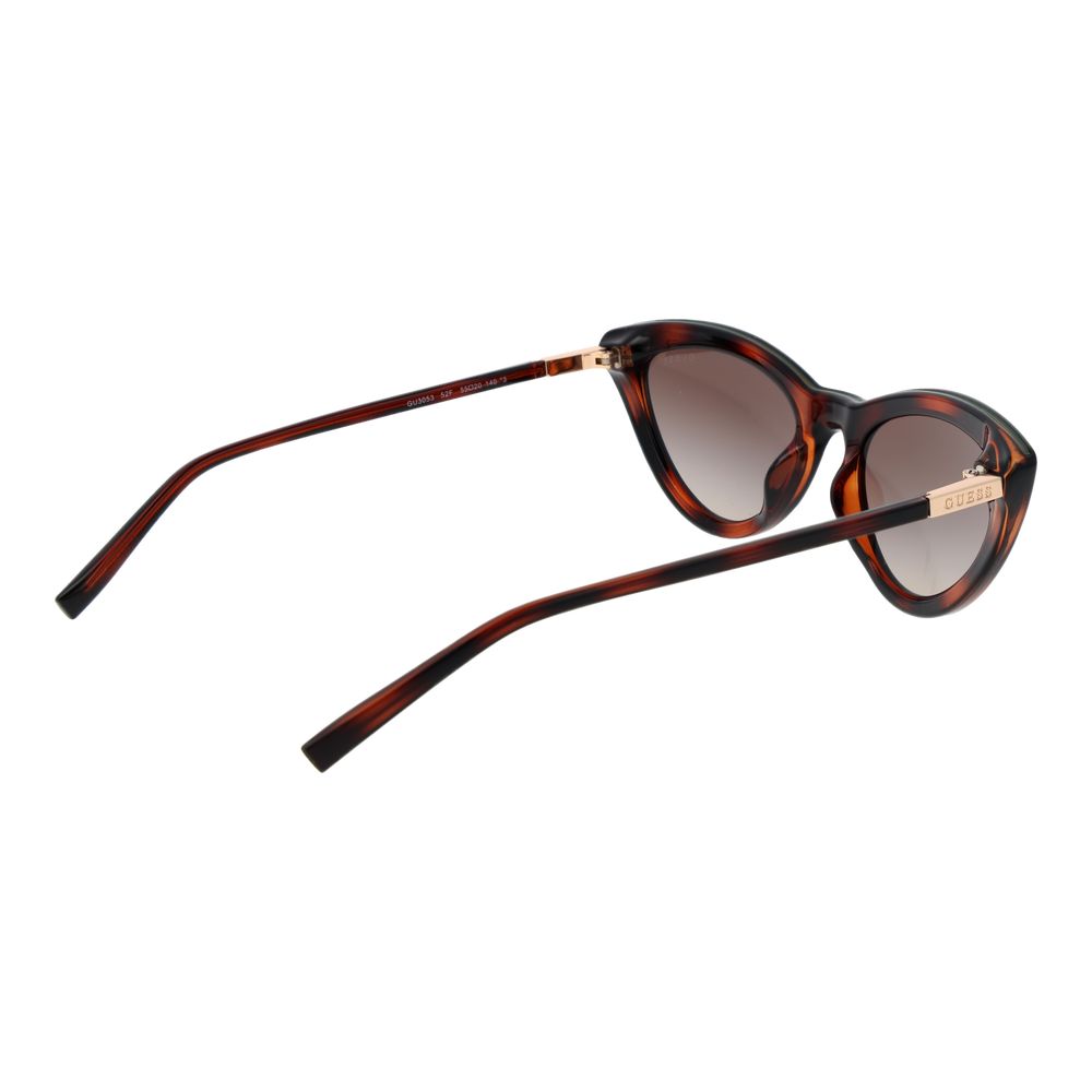 Дамски слънчеви очила Women’s sunglasses Guess GU3053 52F Brown angled view