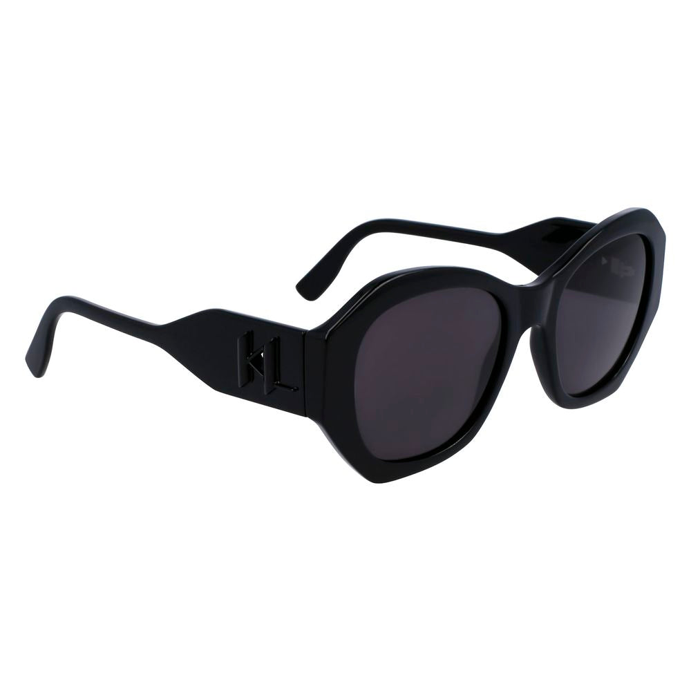 Дамски слънчеви очила Women’s sunglasses KARL LAGERFELD KL6146SN1 Black angled view