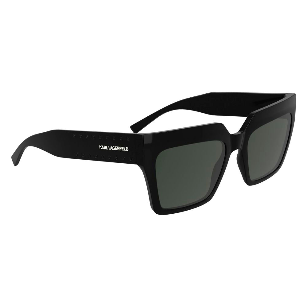 Дамски слънчеви очила Women’s sunglasses KARL LAGERFELD KL6181S1 Black angled view