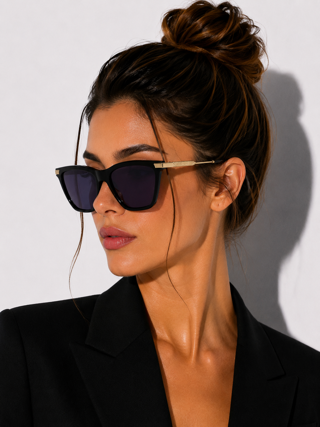 Дамски слънчеви очила Women’s sunglasses VICTORIA BECKHAM VB663S 001 Black lifestyle view