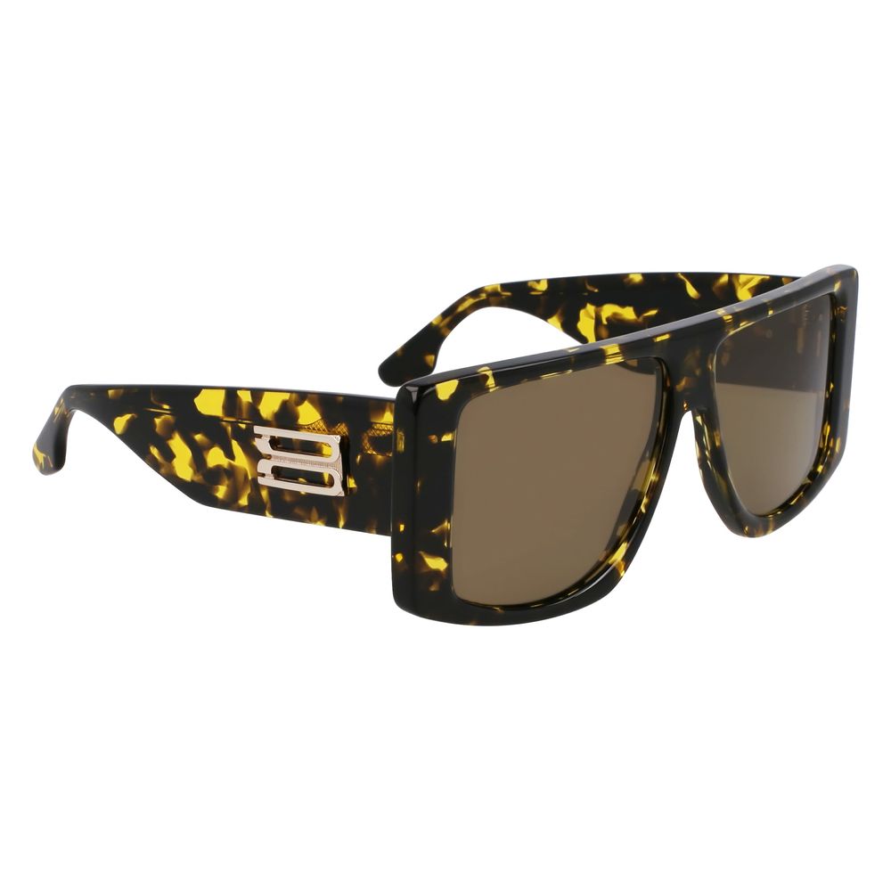 Дамски слънчеви очила Women's sunglasses VICTORIA BECKHAM VB678S 012 Black Yellow Havana angled view