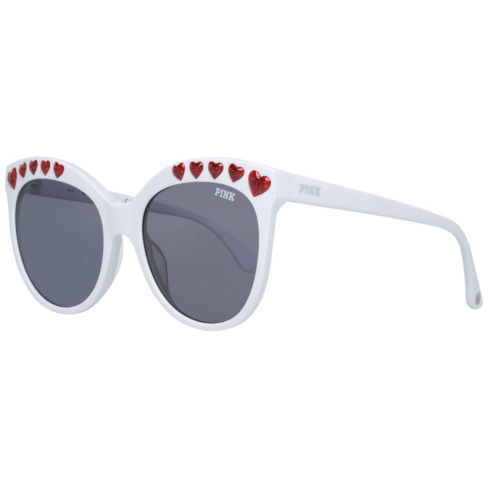 Дамски слънчеви очила Women's sunglasses Victoria's Secret PINK PK0009 25A White