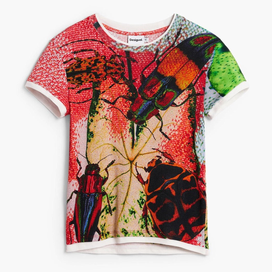 Дамска тениска Women’s t-shirt Desigual by M. Christian Lacroix 26SWTK279019