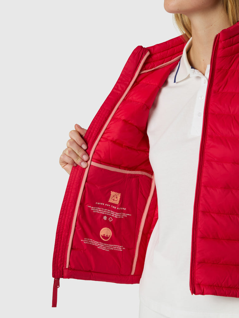 Women’s vest North Sails Naomi
000047000 0231 Buganville Pink inside view