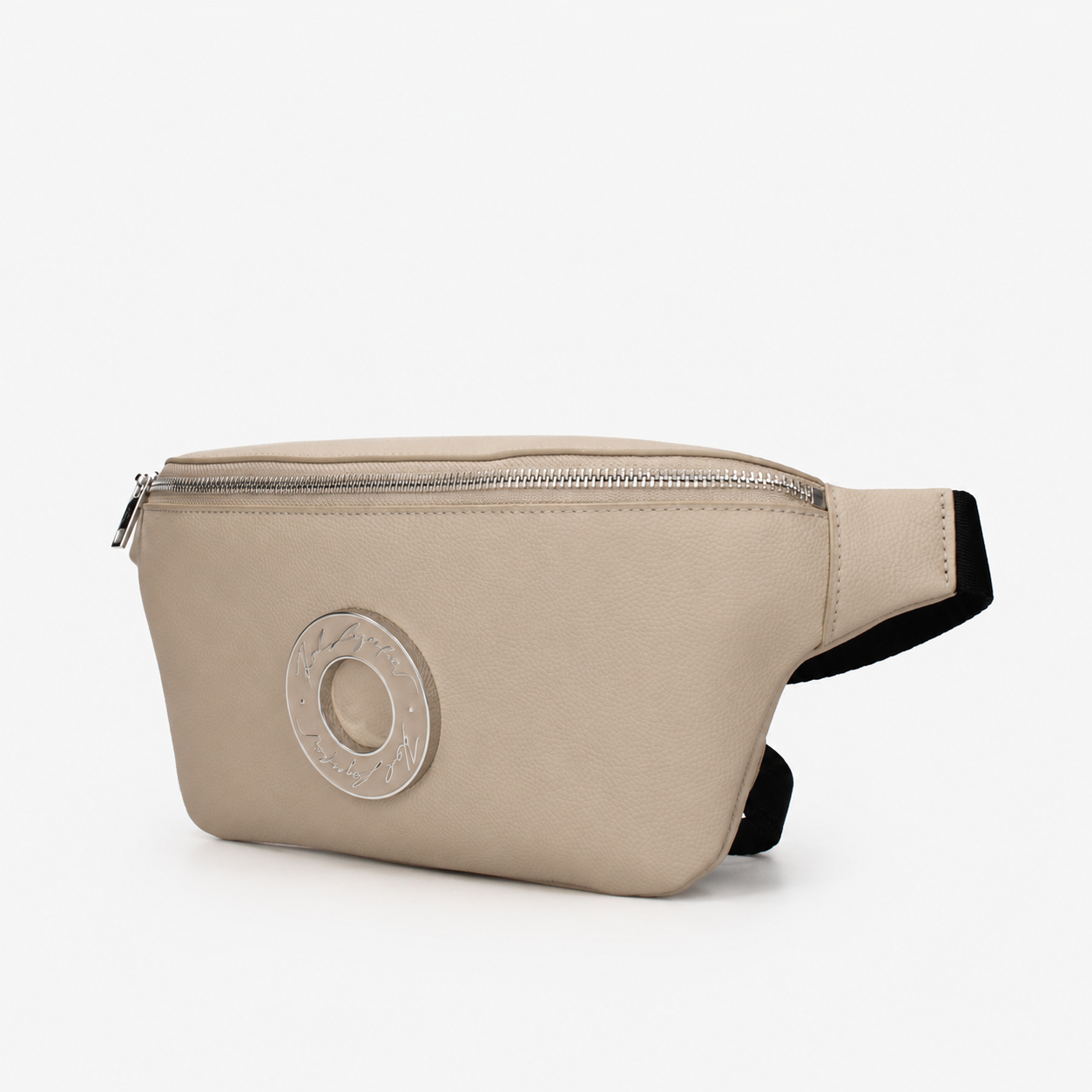 Дамска чанта за кръст Women’s waist bag Karl Lagerfeld K/Circle AWW300061JS Beige angled view