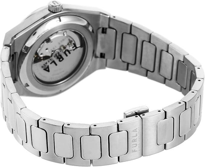 Дамски часовник Women’s watch Furla Automatic WW00012001L1 Gray back view