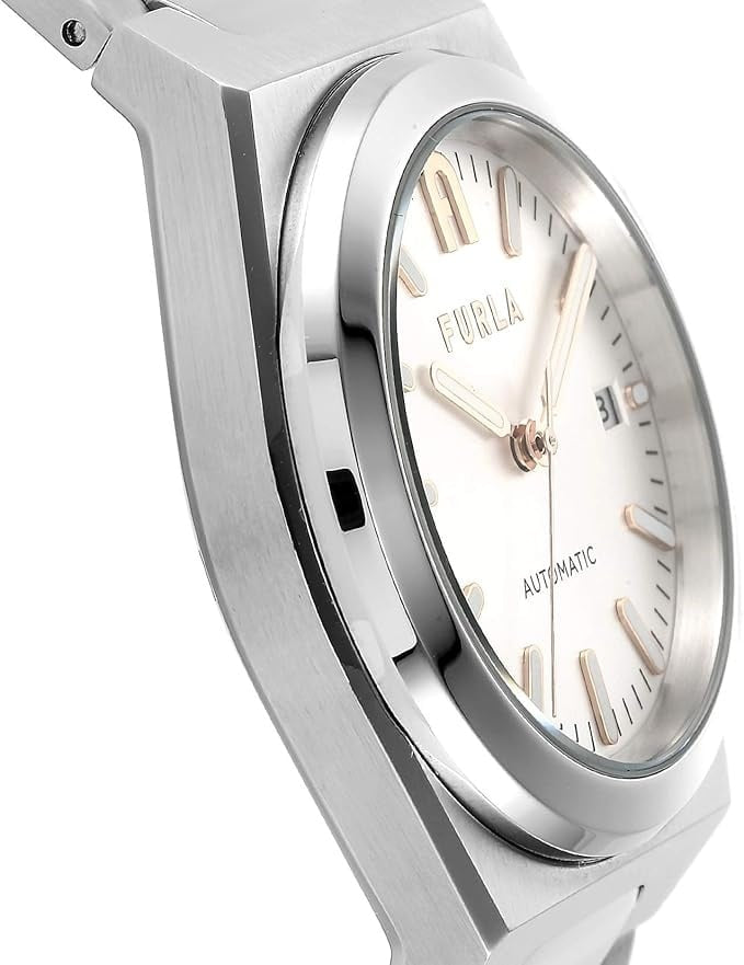 Дамски часовник Women’s watch Furla Automatic WW00012001L1 Gray close up view