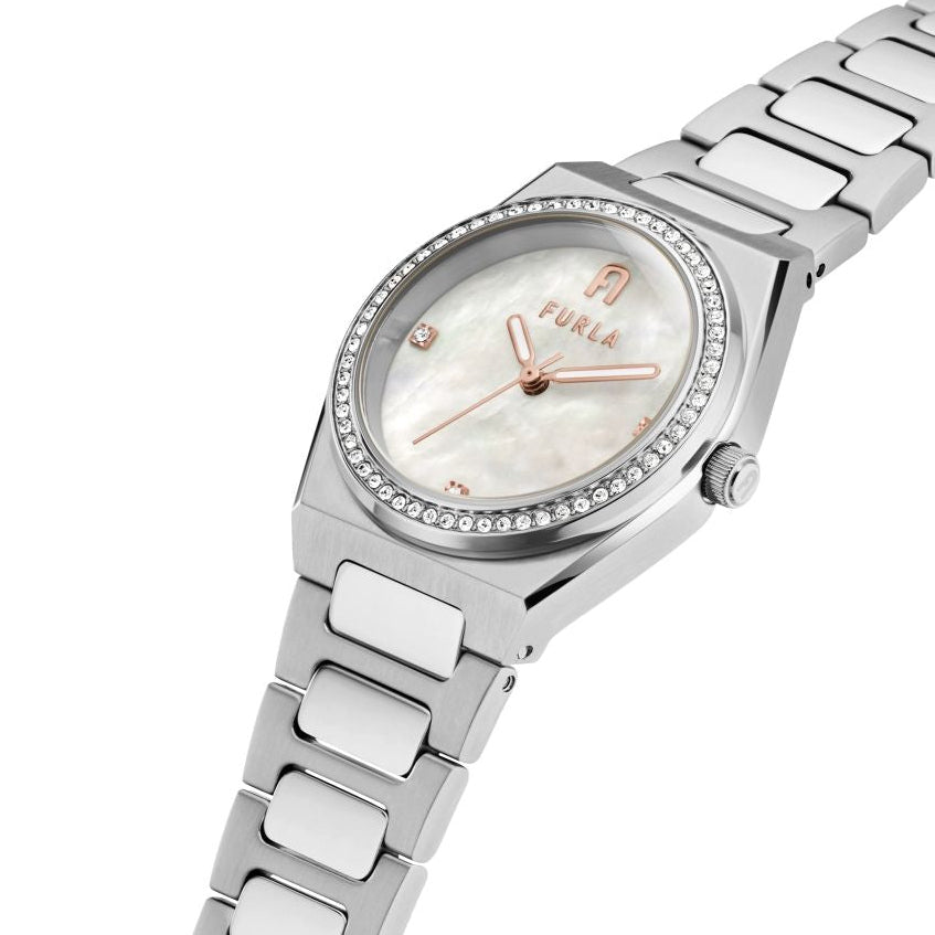 Дамски часовник Women’s watch Furla WW00020003L1 Gray close up view