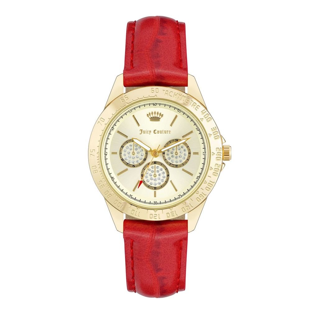 Дамски часовник Women’s watch Juicy Couture
JC1220GPRD Red front view