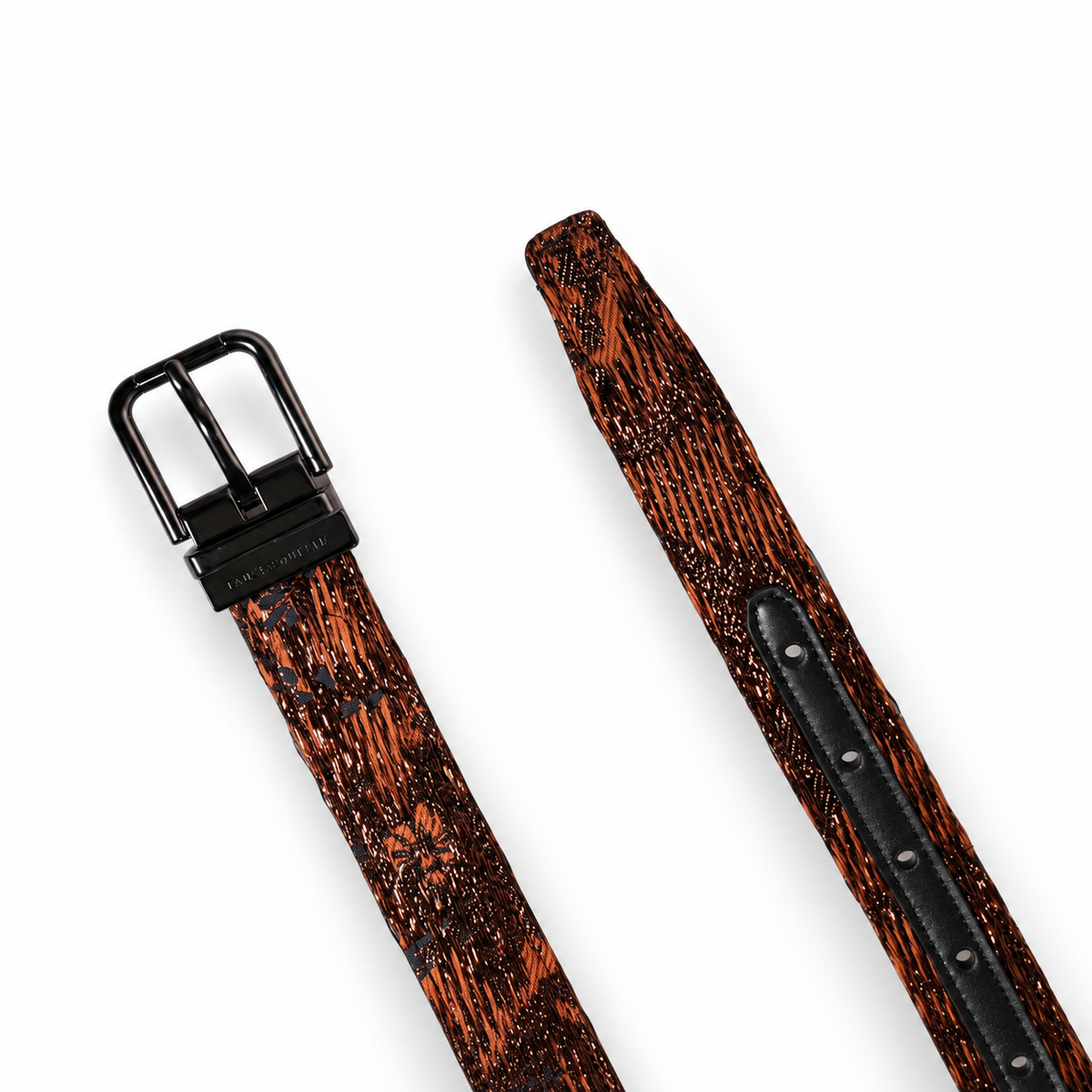 Men's belt Dolce & Gabbana SKU: BC4337 AW224 - buckle and belt tip view