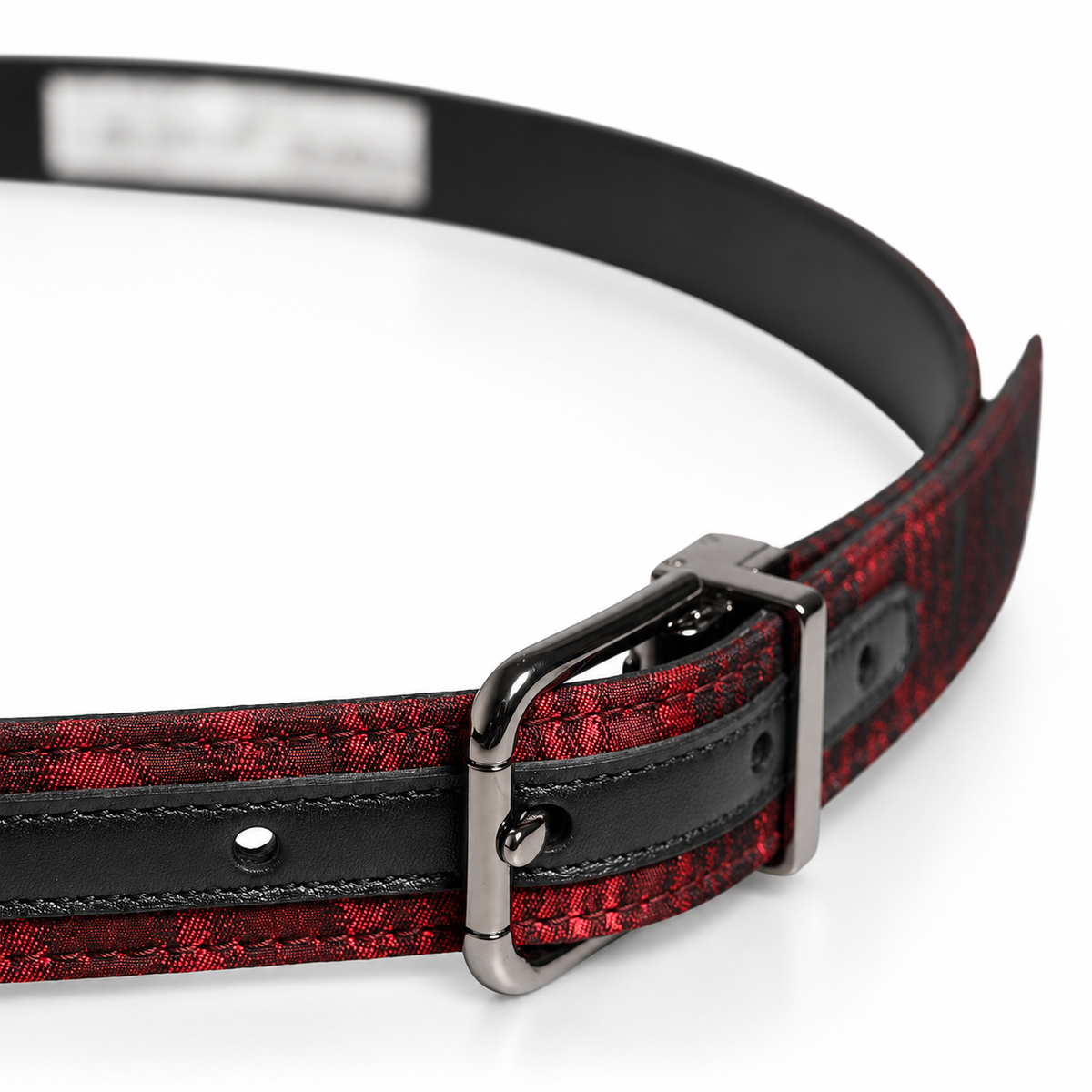 Men's belt Dolce & Gabbana SKU: BC4337 AW199 - buckle close up view