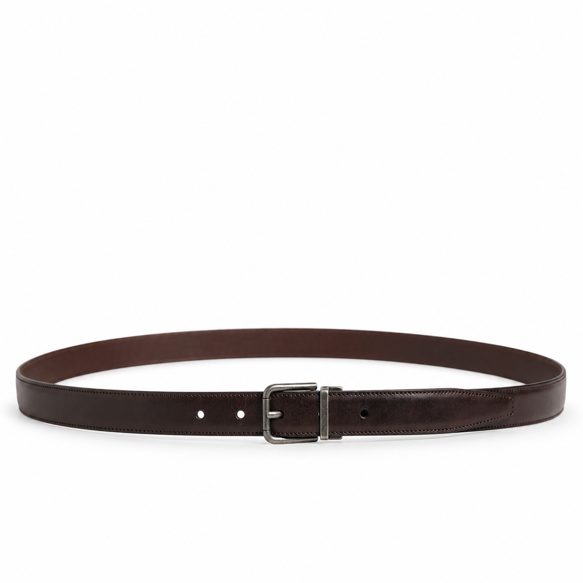 Men's belt Dolce & Gabbana SKU: BC3614 A1828 full length front view