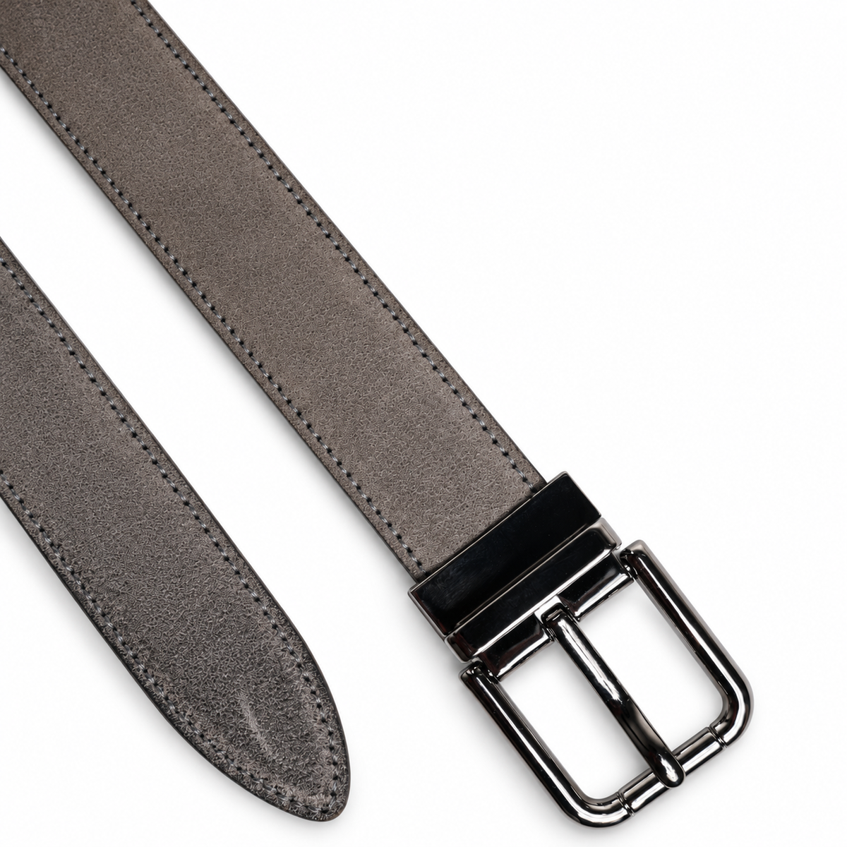 Men's belt Dolce & Gabbana SKU: BC3614 A1267 top view buckle and strap tip