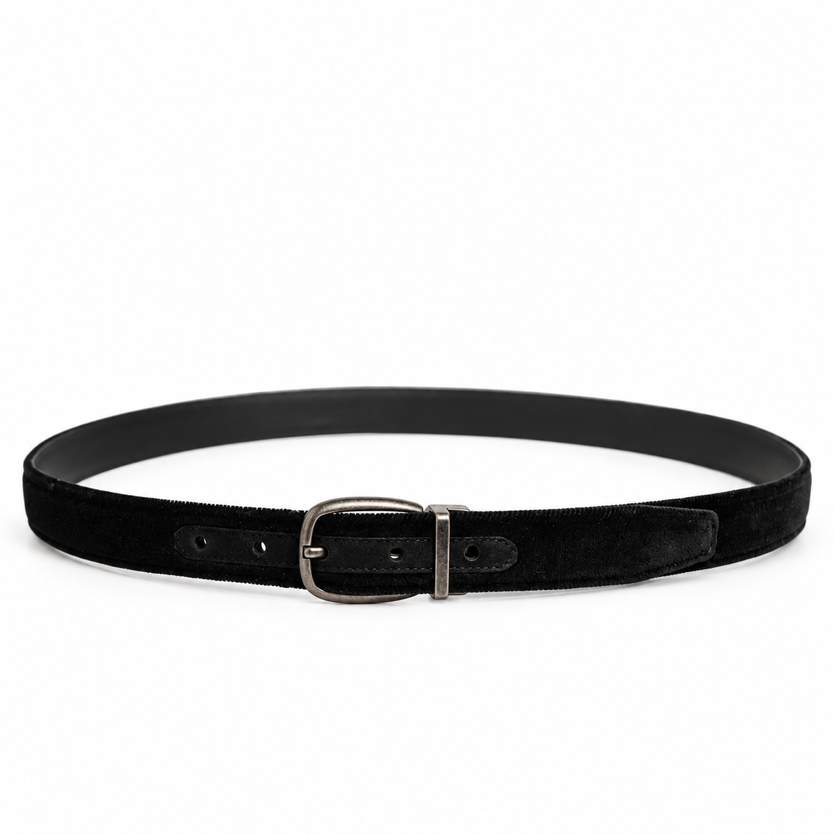 Men's belt Dolce & Gabbana SKU: BC3953 A6808 full length front view