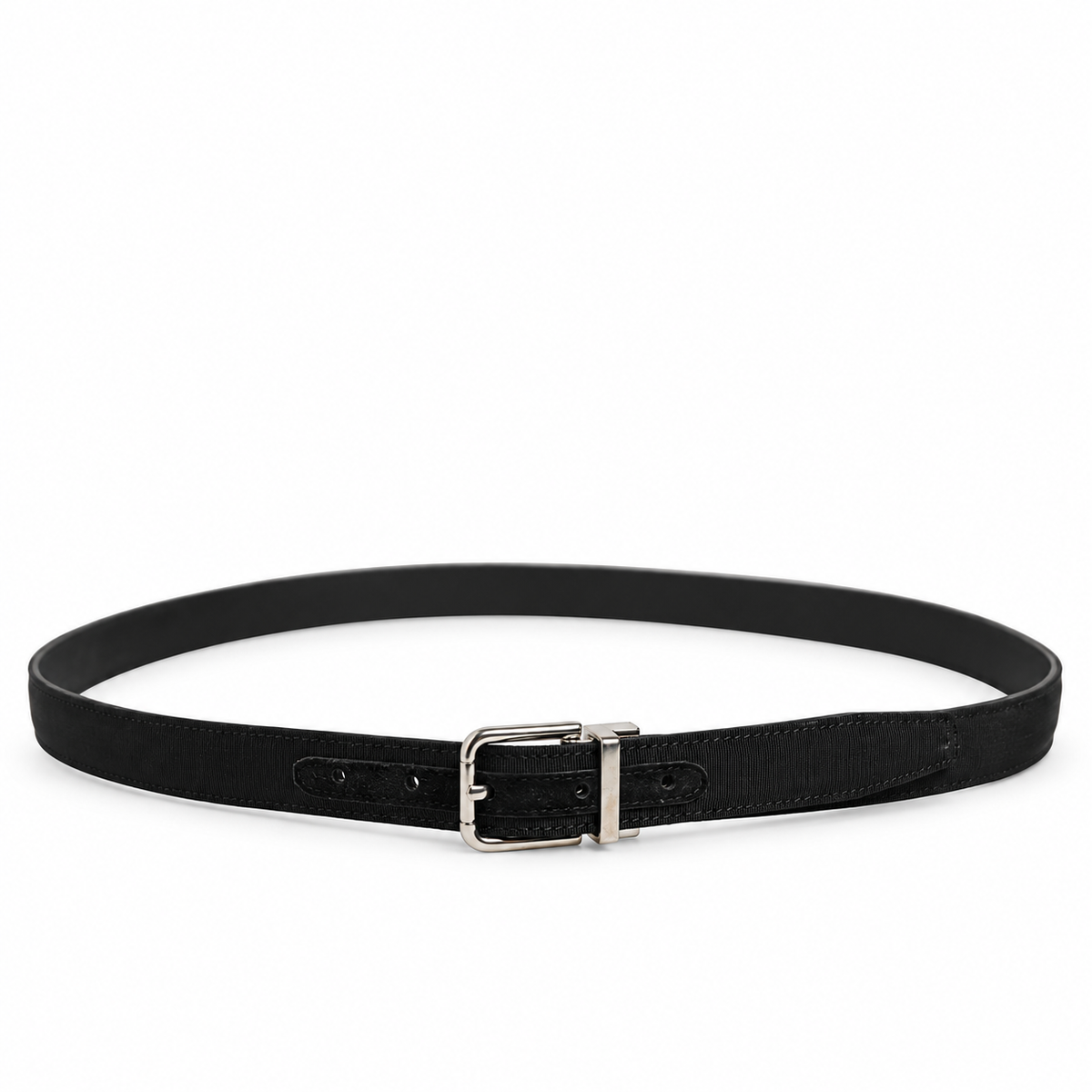 Men's belt Dolce & Gabbana SKU: BC4056 AL697 full length front view