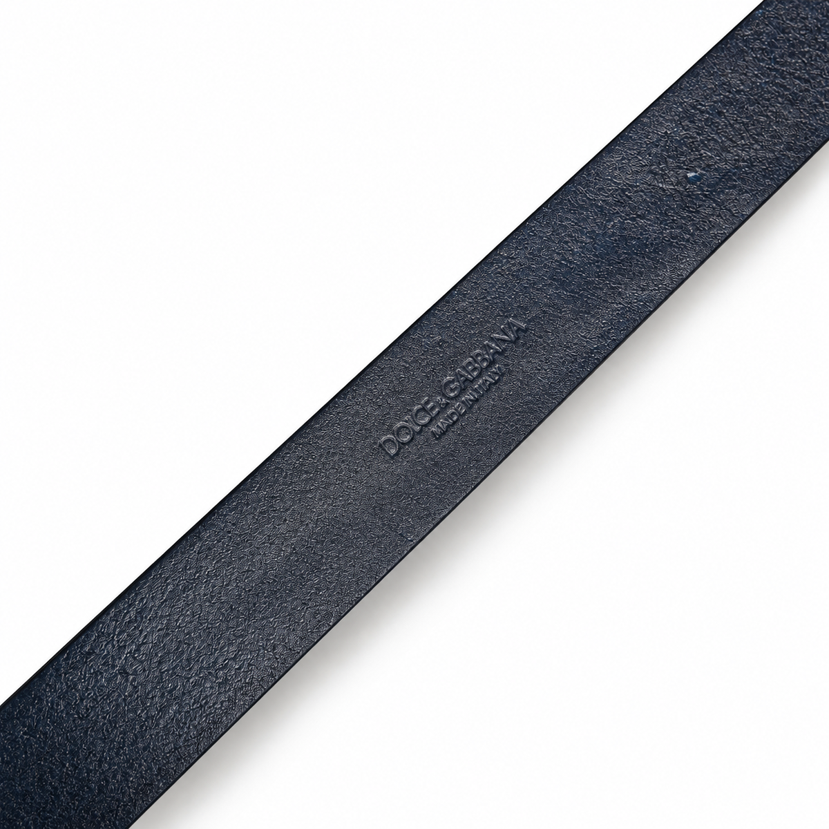 Men's belt Dolce & Gabbana SKU: BC4588 B5796 back logo detail