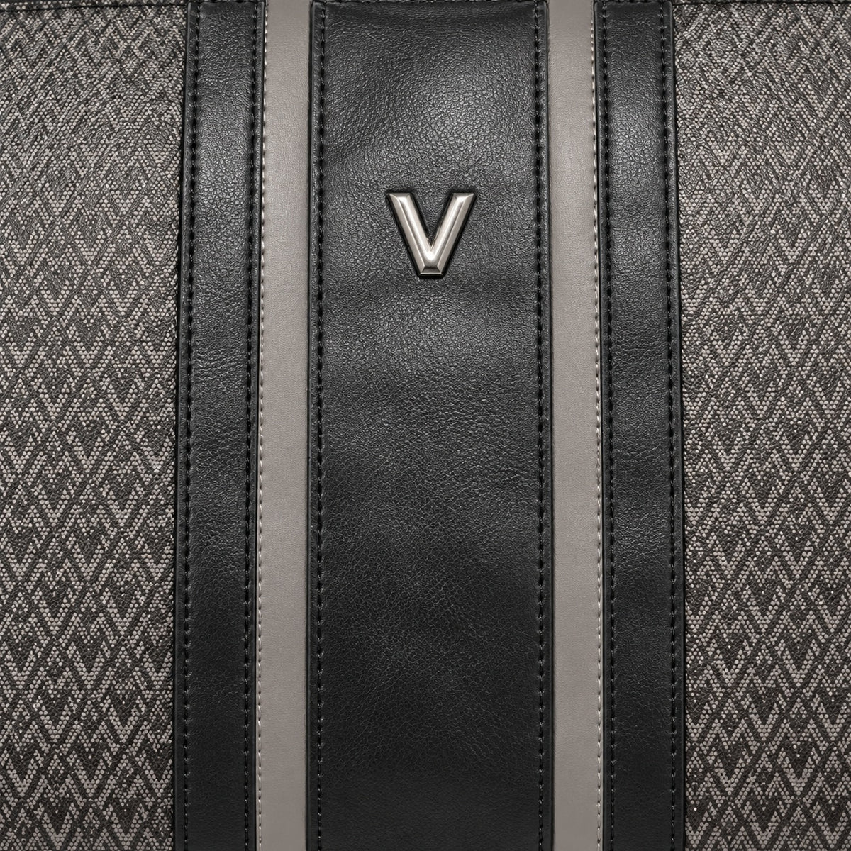 Unisex travel bag Mario Valentino Axie VBS8AY10 front detail view