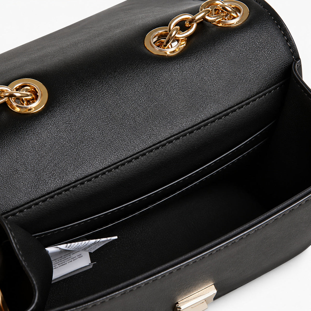 Women's crossbody bag Mario Valentino Brass VBS8G610 interior view