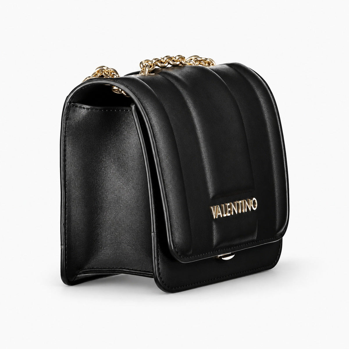 Women's crossbody bag Mario Valentino Brass VBS8G610 three quarter view