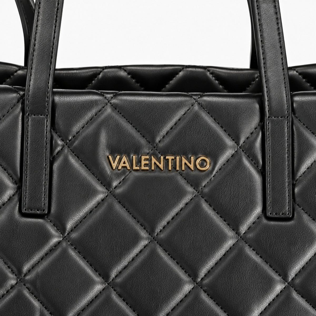 Women's shopping bag Mario Valentino Ocarina VBS3KK10R logo detail view