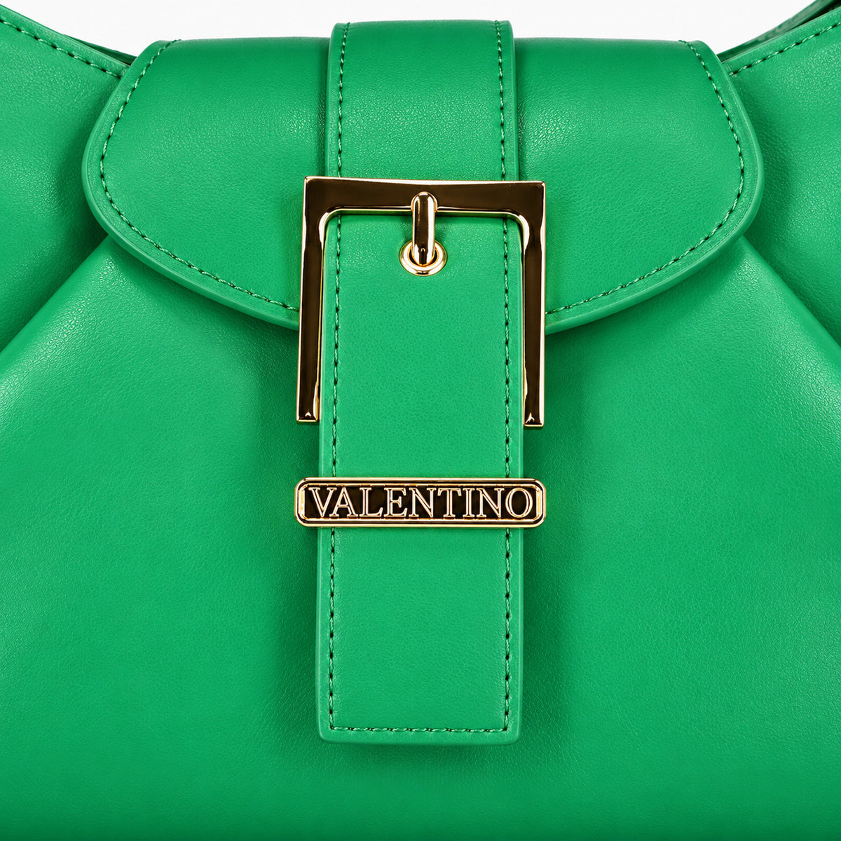 Women's shoulder bag Mario Valentino Cassandra VBS9TF13 logo and texture detail view