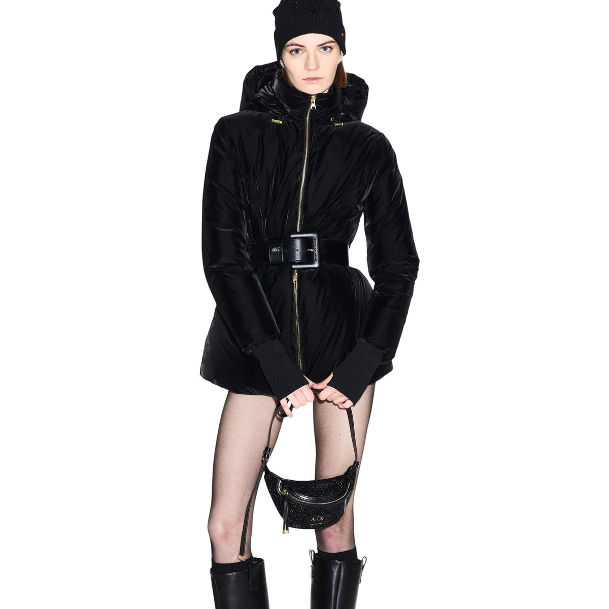 Дамско яке Armani Exchange Women Blouson Jacket XW002942 AF26085 UC001 Front View