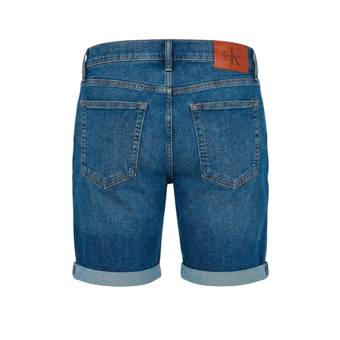 Мъжки къси дънки Calvin Klein Jeans LV04RF922G ASA Back View