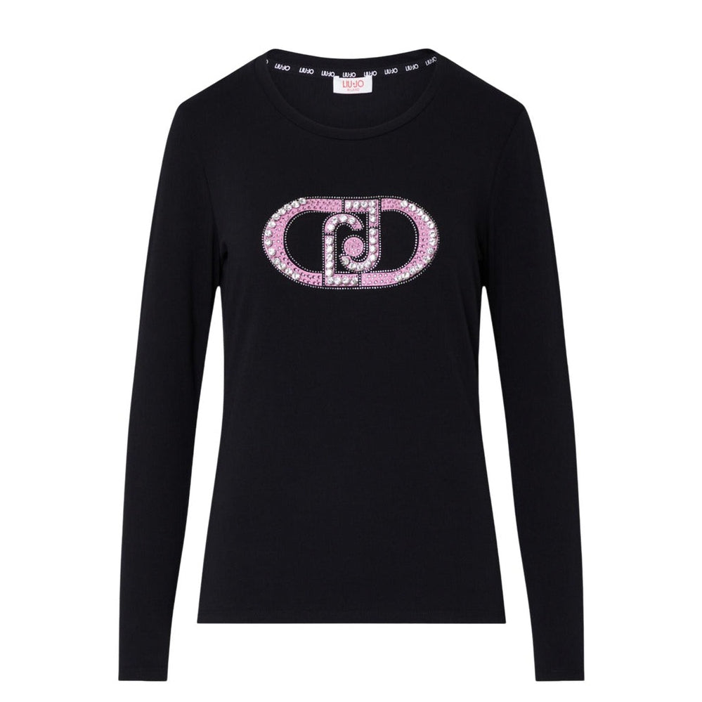 Дамска тениска Liu Jo women’s t-shirt TF6245JS003 L9312 Top view 