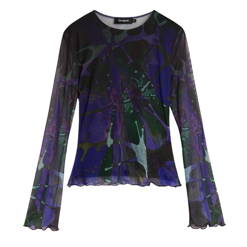 Дамска тениска Desigual women’s t-shirt  26WWTK02 5022 Too view
